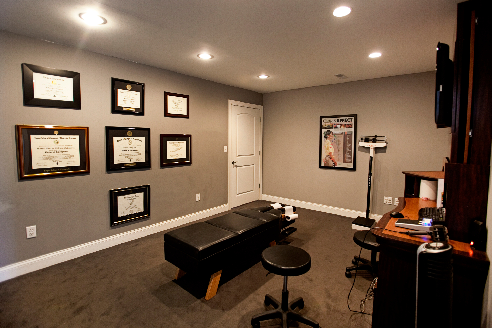 Inside Springfield Wellness Center treatment room