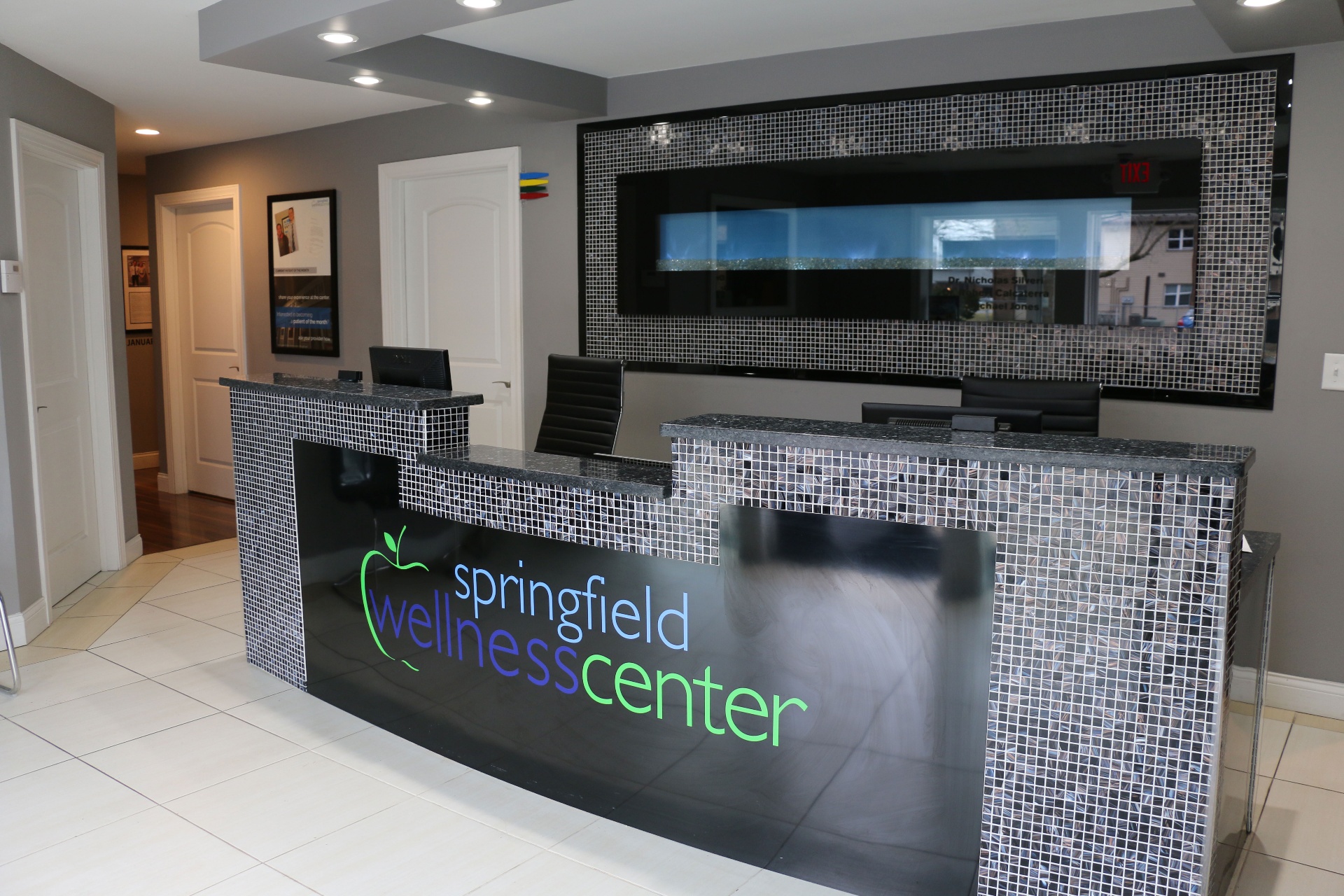 Front desk at Springfield Wellness Center